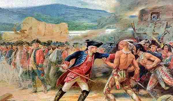 北美洲印第安部落和欧洲殖民者之间的文化碰撞