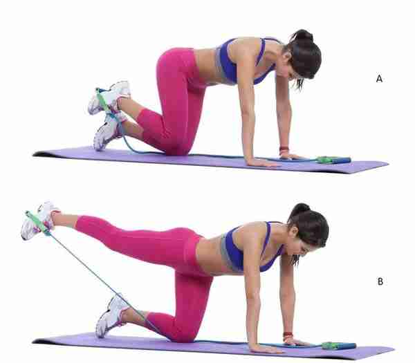 臀部肌肉的训练方法，5个动作每周练2次，拥有迷人翘臀身材